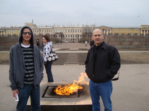 Jordan and I and the Eternal Flame, St. Petersburg